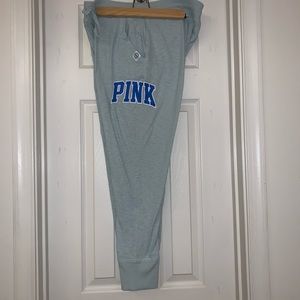 VS Pink blue sweatpants
